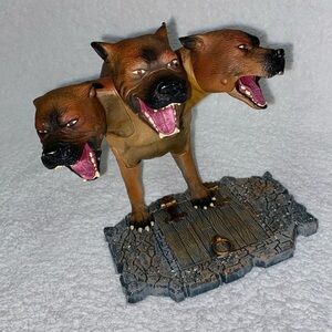 Vintage Harry Potter Large Action Figure 2001 Fluffy 3 Headed Dog Warner Bros